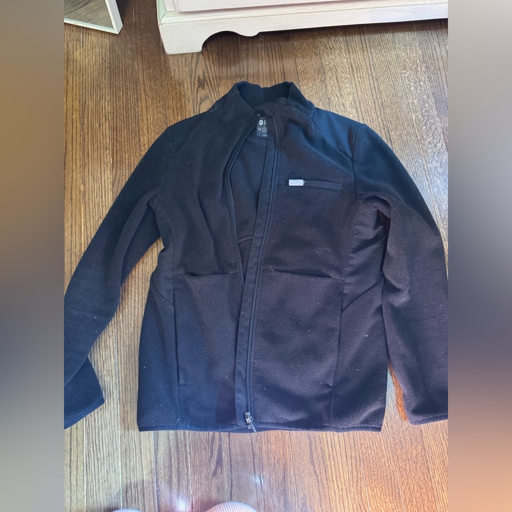 Figs Black Performance Jacket